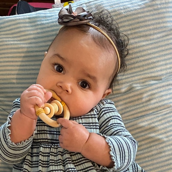 Handmade Baby Teether Rattles - Picture 3 of 5